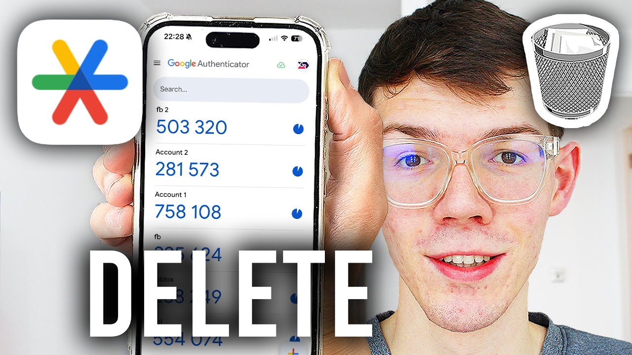 How To Delete Google Authenticator Codes - Step By Step