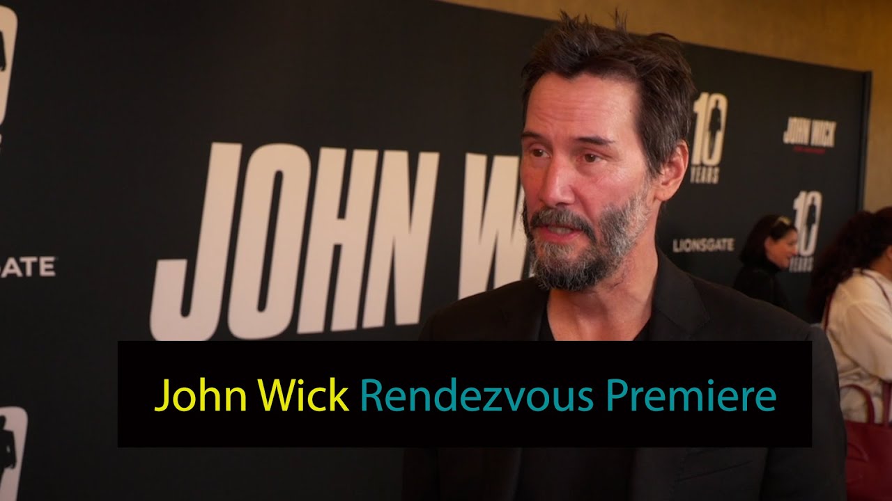 Встреча на премьере фильма «Джон Уик. 10-я годовщина» | Киану Ривз, Иэн МакШейн