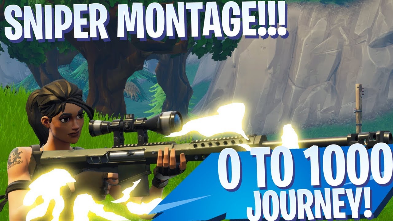 0 TO 1000 SUBSCRIBERS|SNIPER MONTAGE