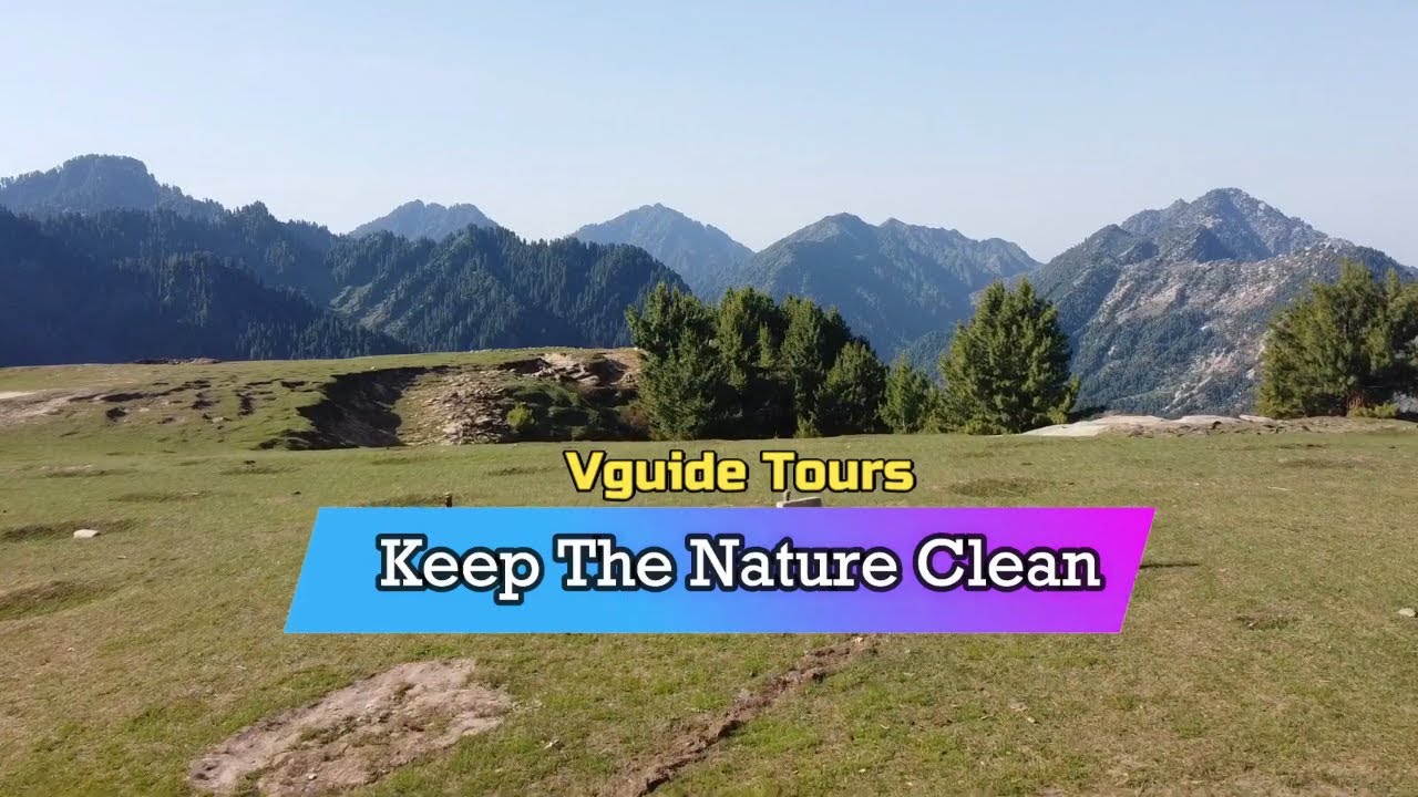 Public service message || Keep the Nature Clean || Vguide Tours