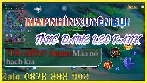 Share Menu Hack Map + Buff Dame + Aim Skill Leo Rank Liên Quân Mobile Android & IOS