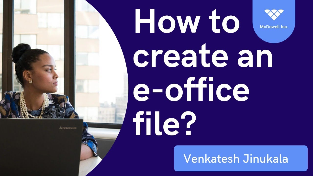 How to create a file in e-office| - YouTube