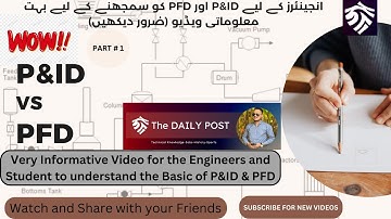 P&ID & PFD (Difference, Purpose and applications)
