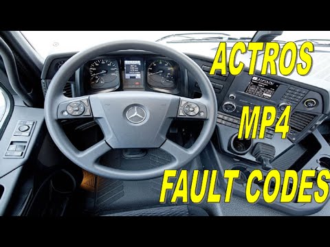 ACTROS MP4 FAULT CODES