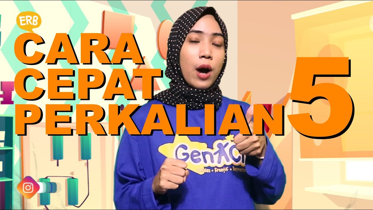 Cara Cepat Perkalian 5 - YouTube