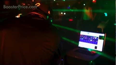 BOOSTERPRICE Quickshow Laser DMX Demo - PANGOLIN