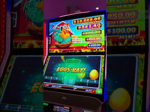 The NEW Luckie Chuckie Slot Machine Bonus is CRAZY! #slots #casino #lasvegas