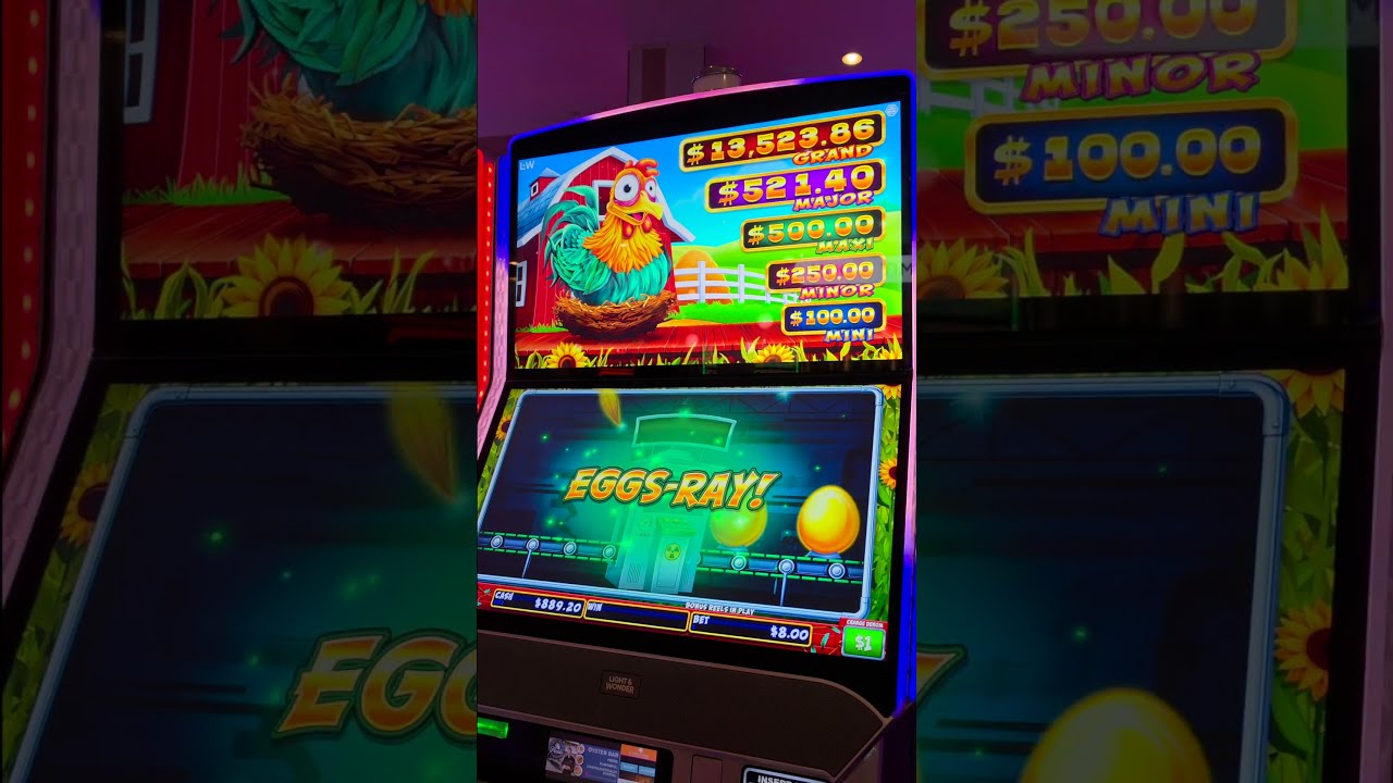 The NEW Luckie Chuckie Slot Machine Bonus is CRAZY! #slots #casino #lasvegas