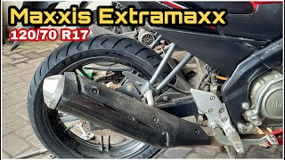 Vixion New Pasang Ban Mais Extrama 12070 R17