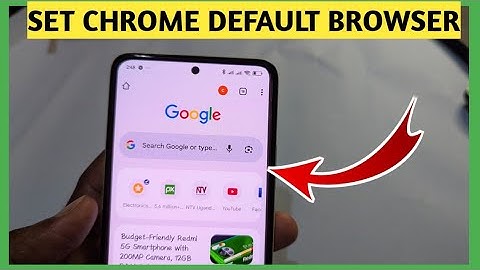 How To Set Google Chrome As Default browser on Redmi Note 14 