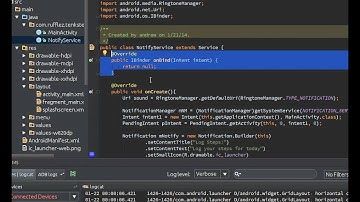 Android WebView + AlarmManager + Notification Tutorial