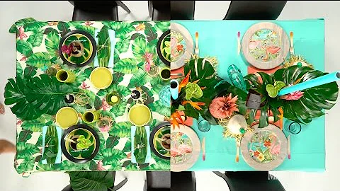 Two Ways to Style Your Next Luau themed party