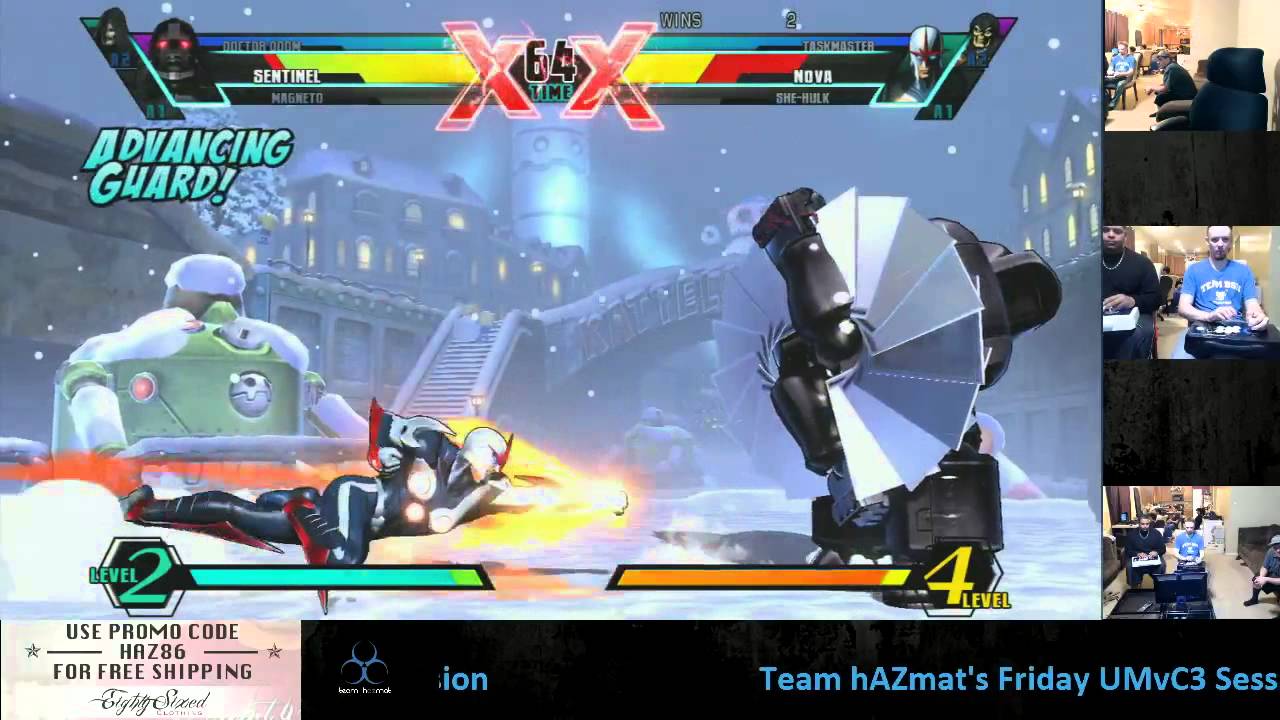 UMvC3 Blak Cyclone vs Renic Running Sets