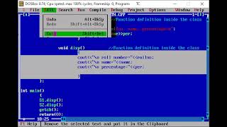 COMPUTER SCIENCE/ 12TH/ C++ PRACTICALS/ PROGRAM 2/ Function Definition outside a class/ JAVID SIR