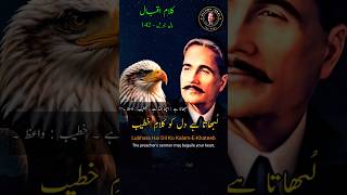 Lubhata Hai Dil Ko Kalam-E-Khateeb Bal-E-Jibril 142 Saqi Nama Shayari