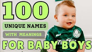 100 Unique Names for Baby Boys 2023 | Baby Names With Meanings | Cuddles Lane #baby #youtube