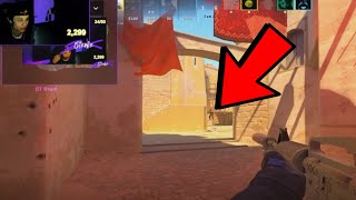xQc found a hacker flying in CS:GO 2