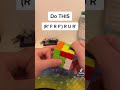 Rubiks cube f2l trick