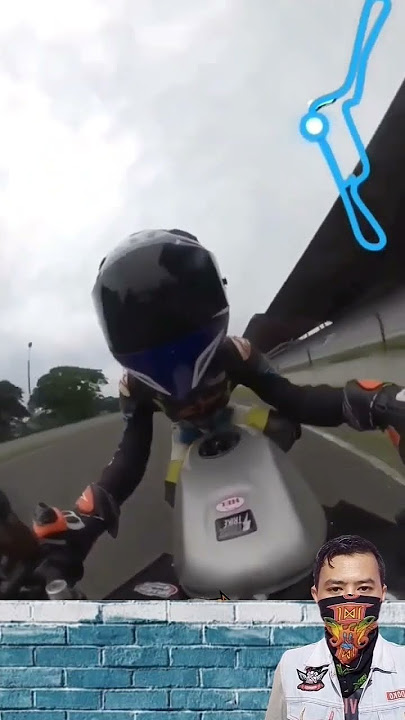 NINJA NGEJIM SAAT BALAPAN DI SIRKUIT #otomotif #fypシ #story #information #pamungkasday  #SHORTS
