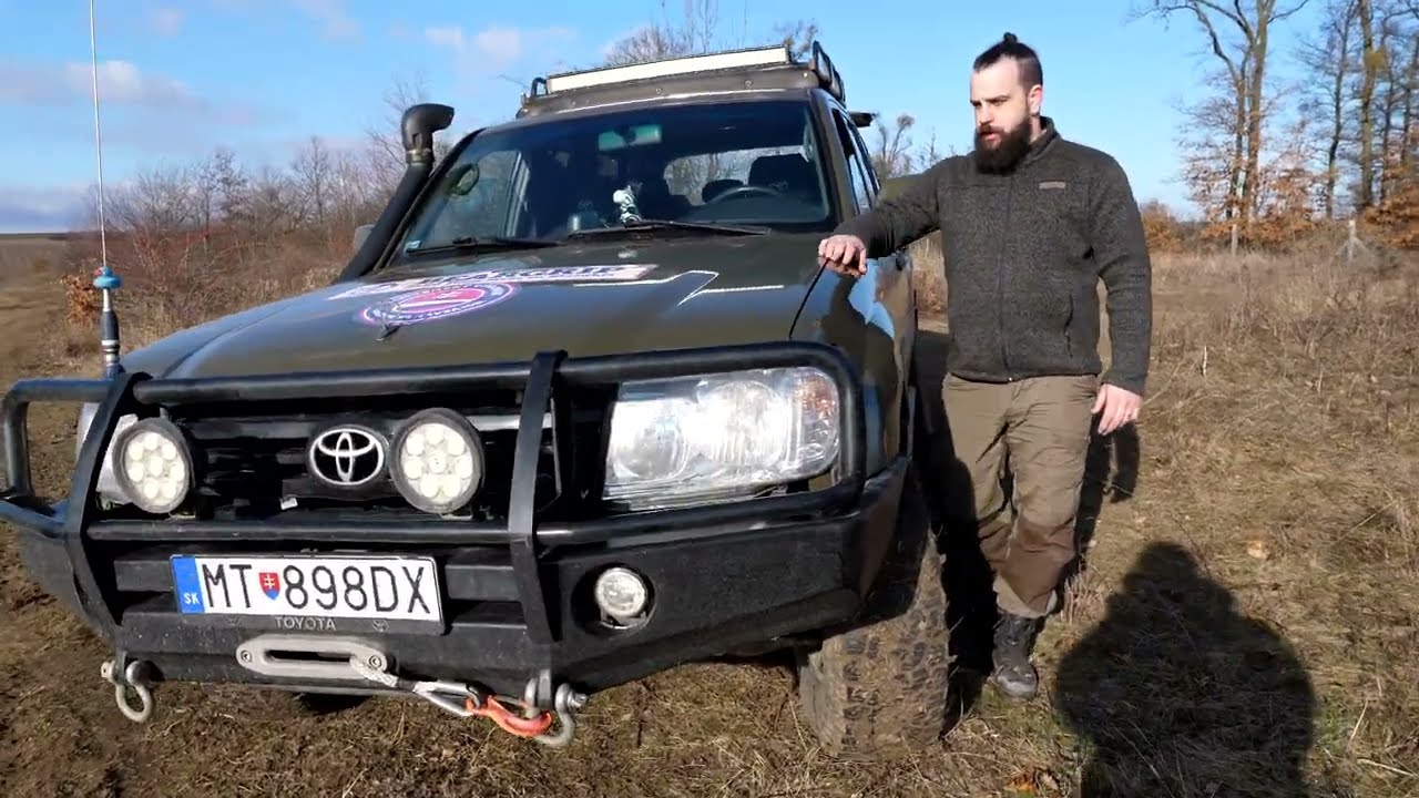 4x4 off road Lukáš a jeho Toyota Land cruiser 100 series 4.2 TD (4K).