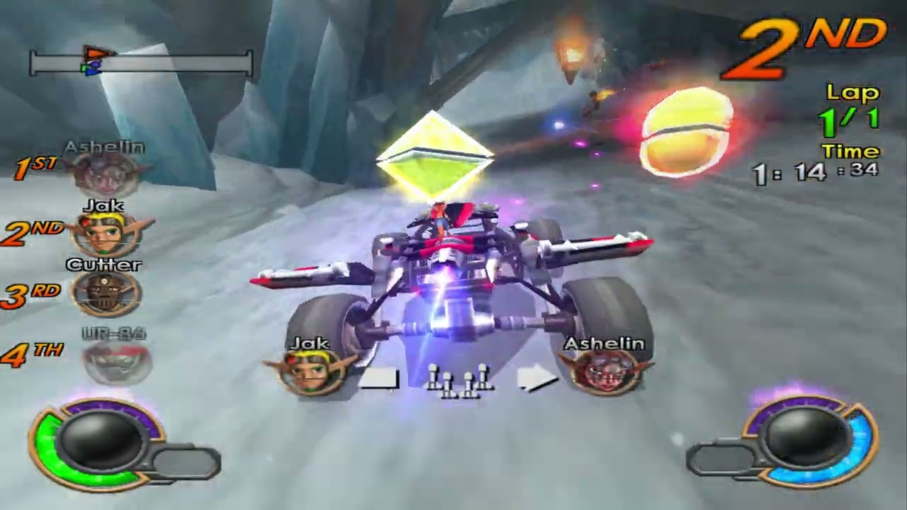 Jak X: Combat Racing - Yellow Eco Cup - Southern Tour - Circuit Race [First Place]