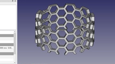 088 FreeCAD 0 20 Cylindrical Honeycomb