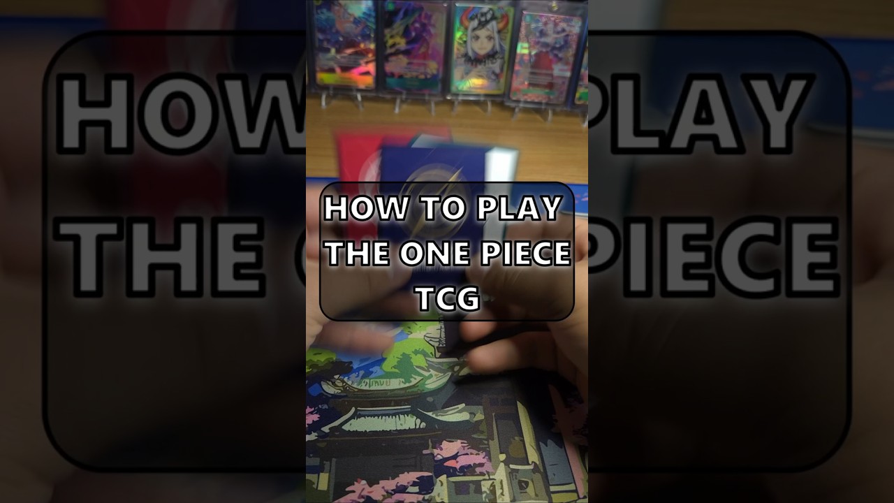 Learn the basics of how to play the One Piece TCG in under 1 minute ⏱️🔥