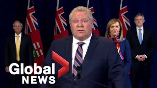 Coronavirus outbreak: Ontario to allow select non-essential businesses to reopen | FULL