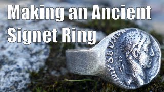 Making a Signet Ring with an 1800 Year Old Coin