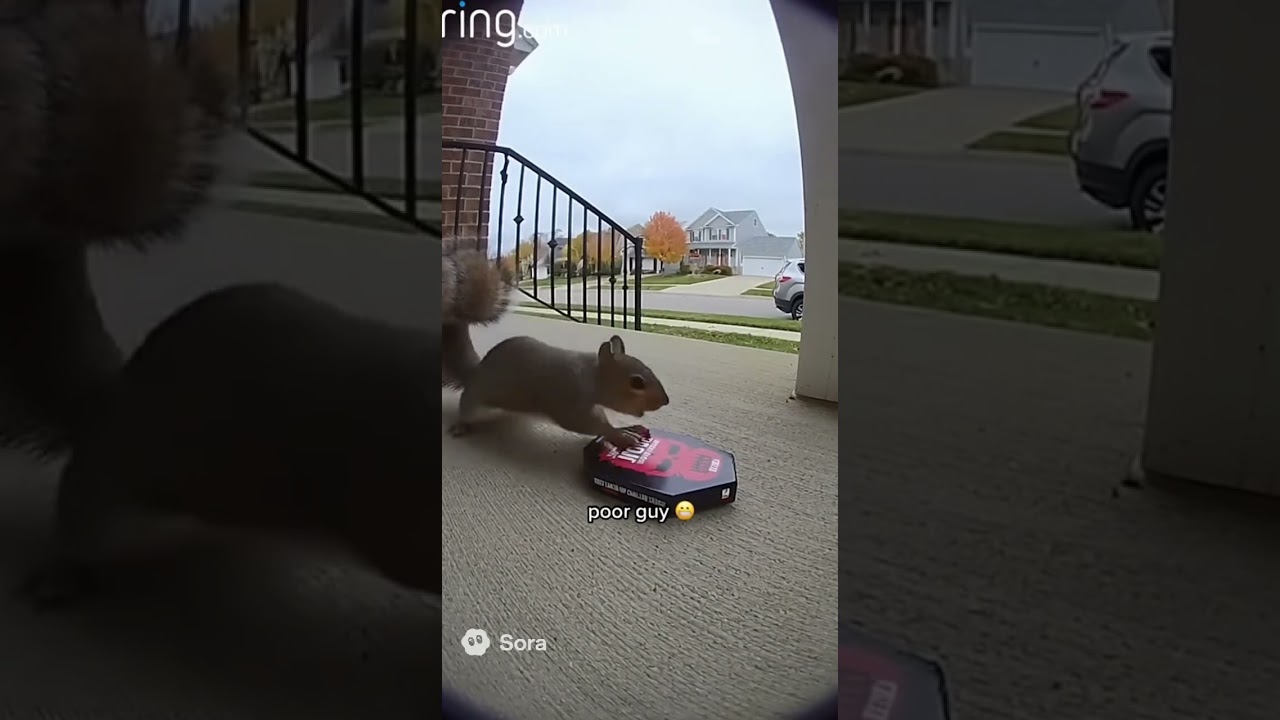 Squirrel tried One Chip Challenge regretted it