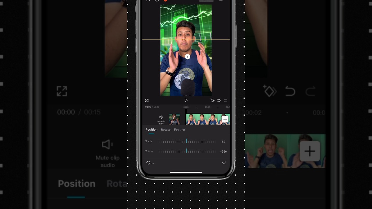 CapCut Horizontal Mask TUTORIAL: Make Your Background Videos POP!