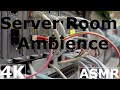 Server Room Ambience | for sleep | ASMR | 4k