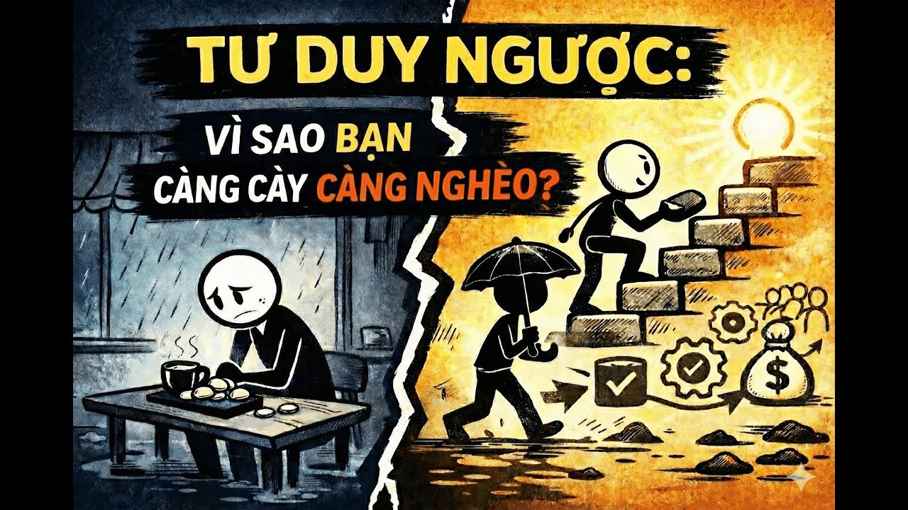 TƯ DUY NGƯỢC: Vì Sao Bạn Càng Cày Càng Nghèo? | Tư Duy Mới