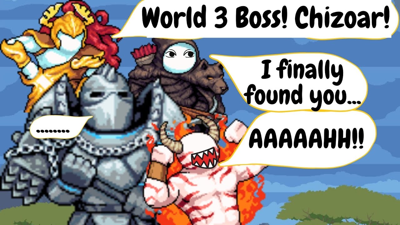 IdleOn World 3 World Boss Chizoar! First Look! YouTube