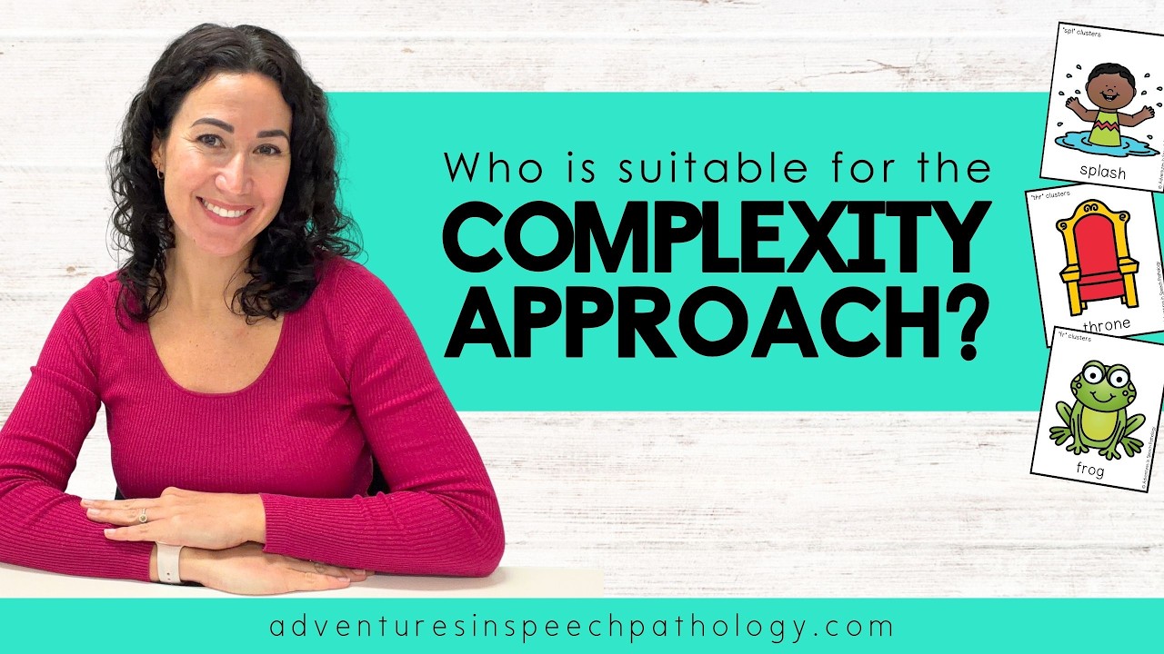Slp Complexity Approach Speech Therapy Video Resources Adventures in Speech Pathology