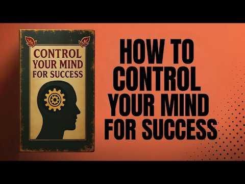 How to Control Your Mind for Success   Audiobook