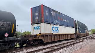 2020-10-09a Union Pacific Intermodal With Manifest