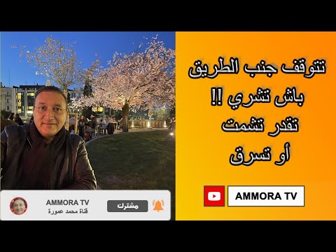 التوقف جنب الطريق باش تشري خطر تقدر تسرق أو تشمت