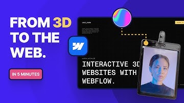 3D Web Interactions just got Easier... (Webflow & Spline)