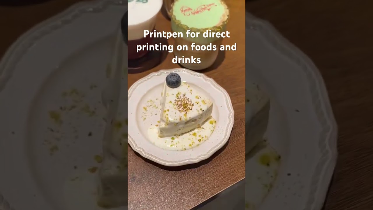 Edible food printer coffee printer