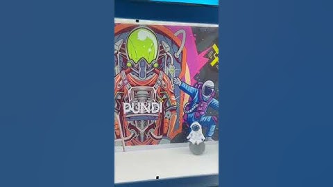 PUNDI X has an astronaut theme with decorative lights #functionx #fx #binance #crypto #pundix