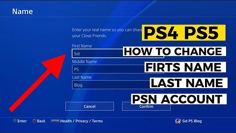 How to CHANGE your PSN ID NAME On PS4 From Your Phone Easy Method
