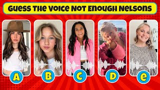 Guess The Voice Not Enough Nelsons Members..! (PaisLee, NayVee, Jaine Nelson, PresLee, SaiDee)