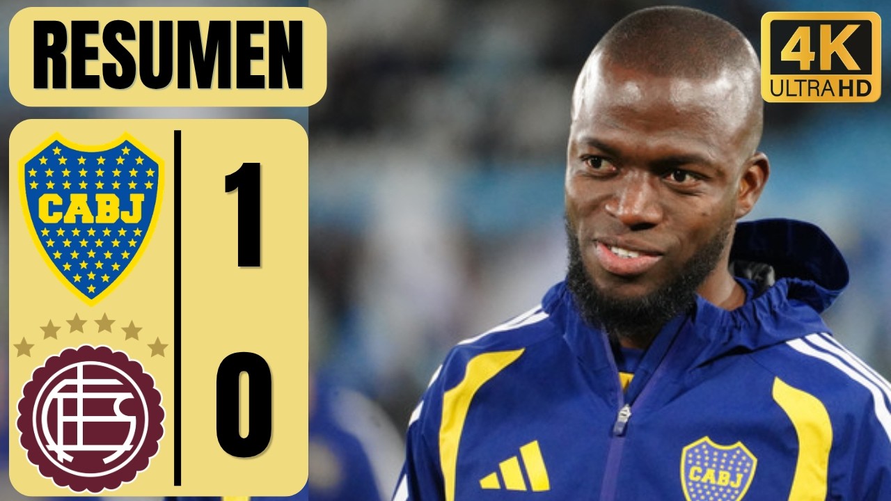 RESUMEN COMPLETO | Boca vs Lanús 1-0