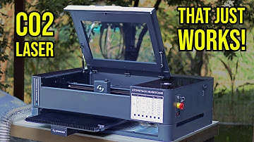 Brand New AtomStack Hurricane CO2 Laser Cutter Review - Better than the xTool P2?