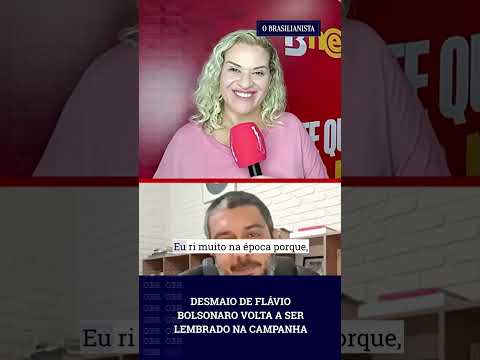 🚨 O desmaio de Flávio Bolsonaro em debate volta a ser lembrado na campanha