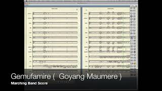 Gemufamire | Goyang Maumere | Marching Band Score