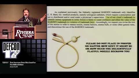 That Awesome Time I Was Sued for Two Billion Dollars (Jason Scott, DEFCON 17)