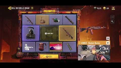 Hell on shells lucky draw skin fire💥💥codm is it worth it ?