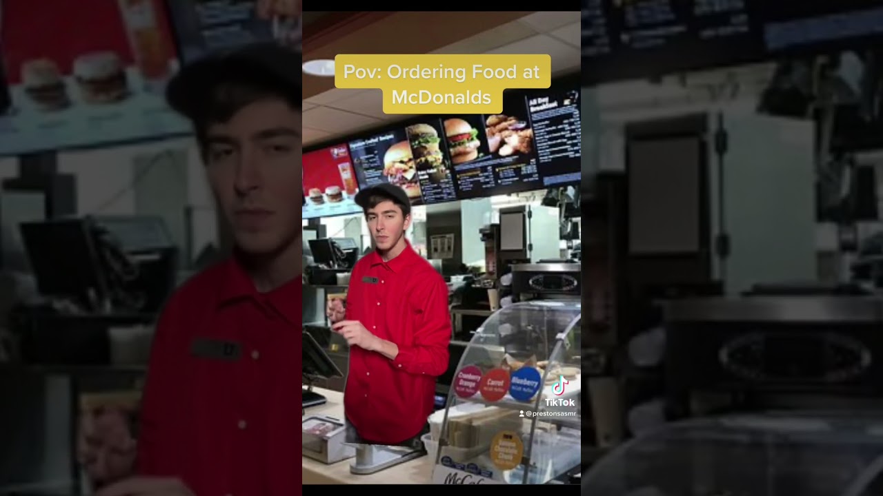 Ordering Food at McDonalds be like...